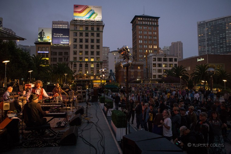 Moonalice in Union Square, SF 9/10/14