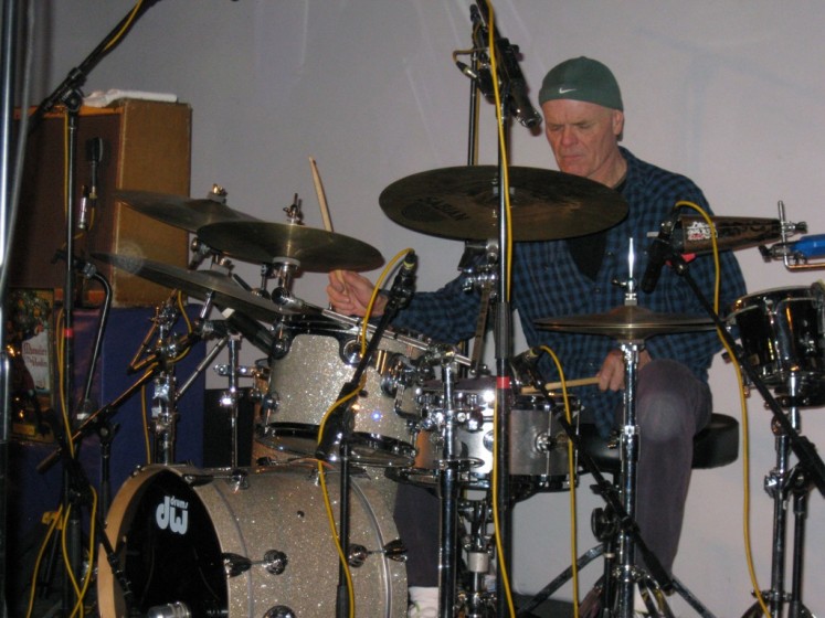 John Molo...on his DW Drum Set