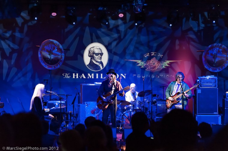 Ann, Pete, John and Roger @ The Rex Foundation show