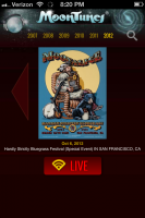 Moonalice donates their MoonTunes® streaming solution for live streaming of Hardly Strictly Bluegrass Festival 