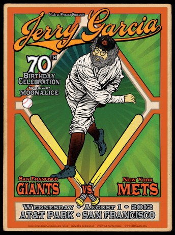 2012-08-01 @ AT&T Park - Jerry Garcia's 70th Birthday Celebration at SF Giants 