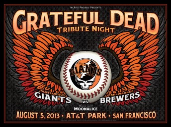 2013-08-05 @ Grateful Dead Night @ AT&T Park - Dugout Set