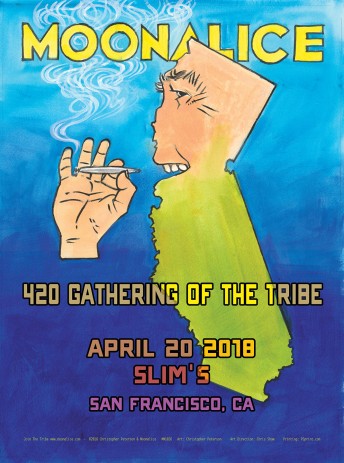 2018-04-20 @ Slim's - 420 GATHERING OF THE TRIBE SHOW!!